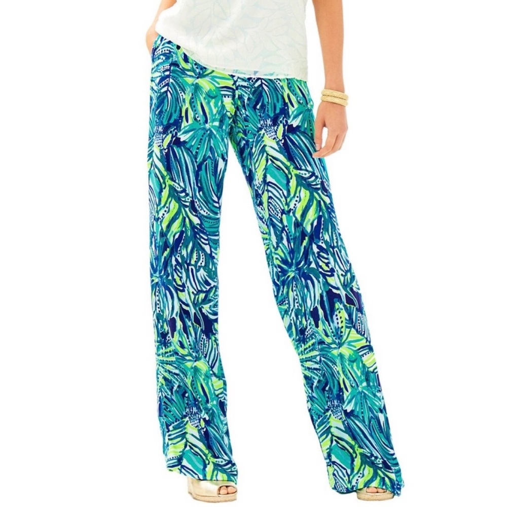 NWT Lilly Pulitzer Islamorada Beach Palazzo Pants
